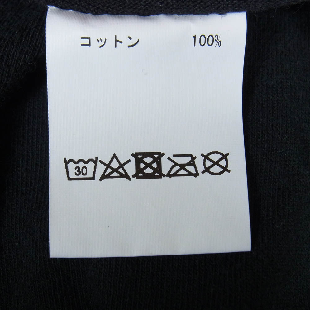 ザ・スロウ ロゴ プリント クルーネック 半袖 Tシャツ ブラック系 M【中古】
