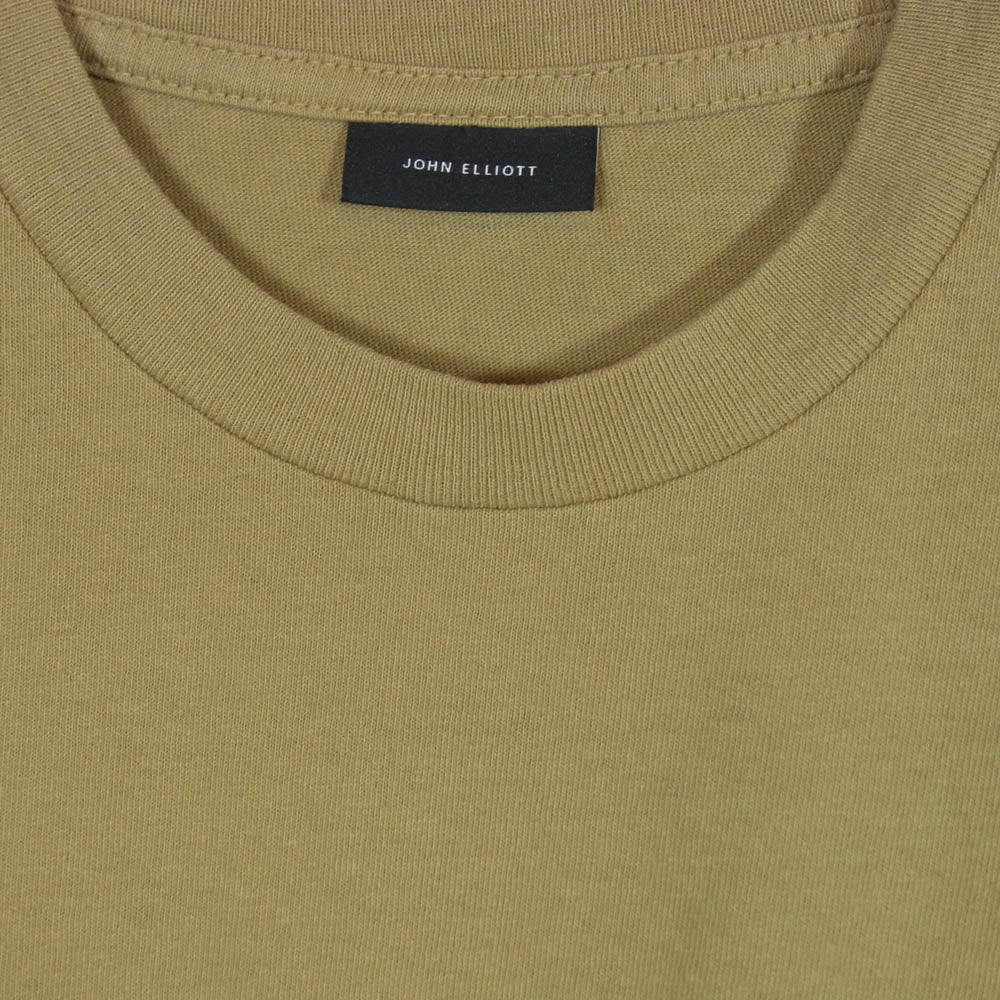 ジョンエリオット クルーネック 半袖 Tシャツ デザート カーキ系 1【中古】