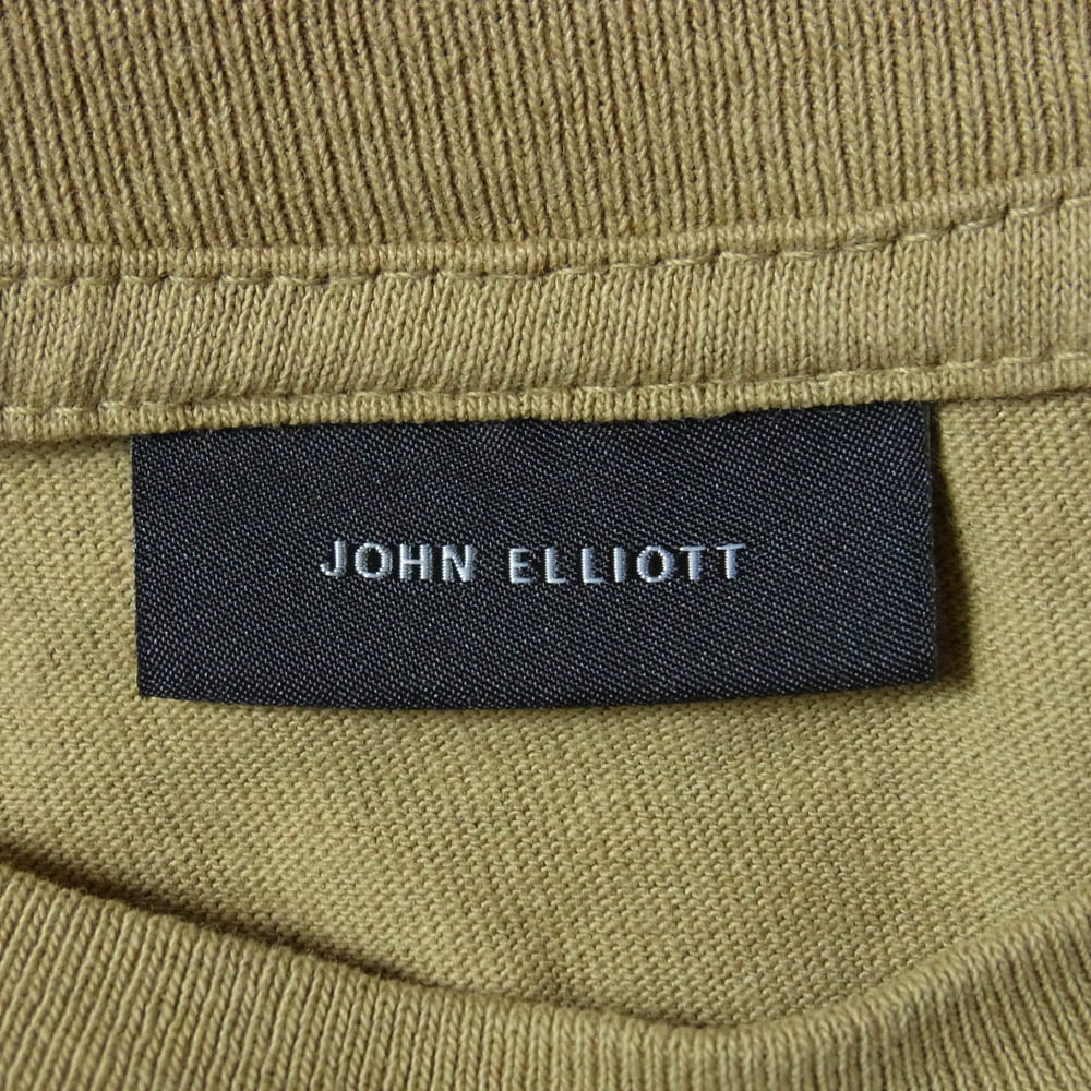 ジョンエリオット クルーネック 半袖 Tシャツ デザート カーキ系 1【中古】