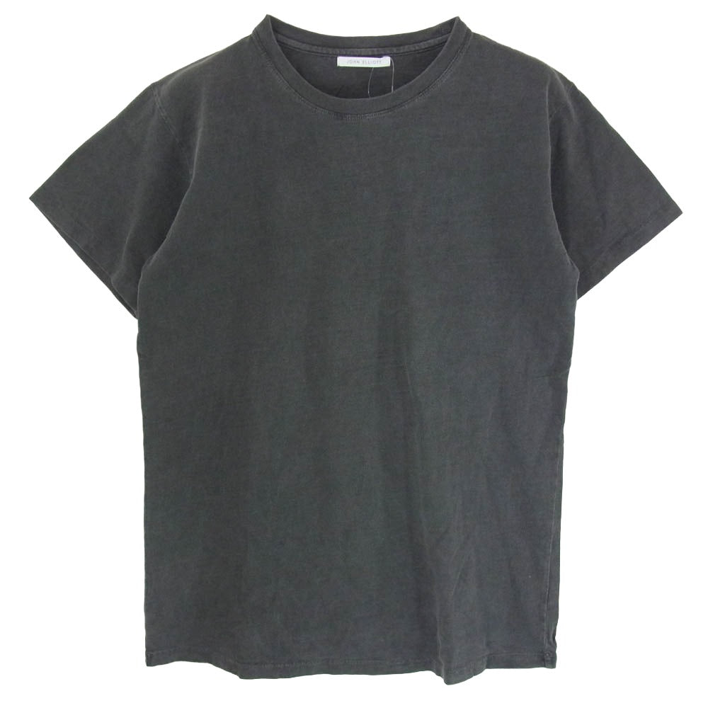 ジョンエリオット クルーネック ポケット 半袖 Tシャツ ブラック系【中古】