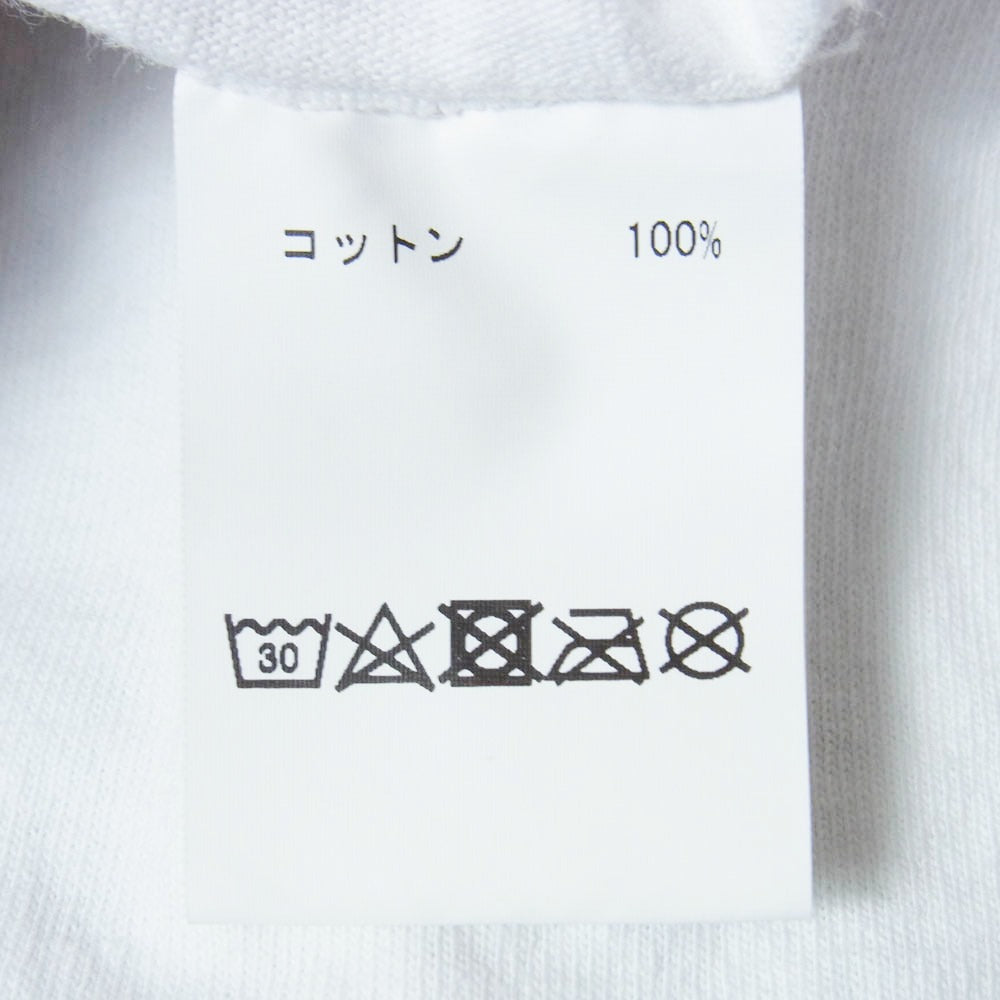 ザ・スロウ ロゴ プリント クルーネック 半袖 Tシャツ ホワイト系 M【中古】