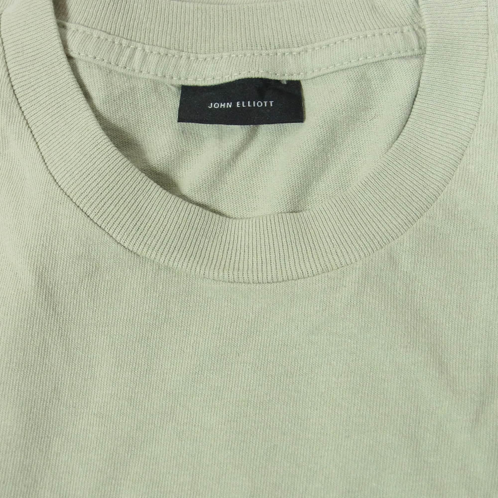 ジョンエリオット クルーネック ポケット 半袖 Tシャツ グリーン系 1【中古】