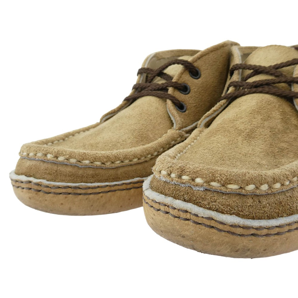 RUSSELL MOCCASIN ラッセルモカシン スポーティング クレーチャッカ スエード チャッカブーツ イエロー ベージュ系 6【中古】