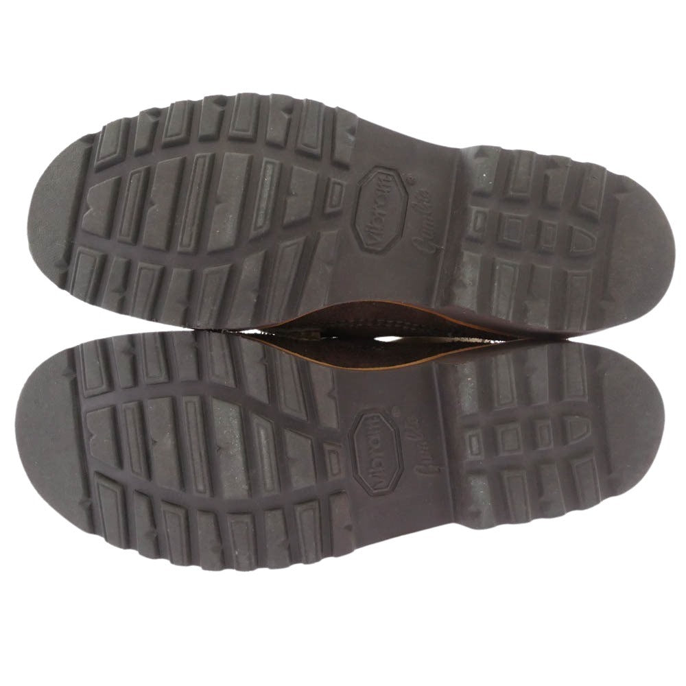RUSSELL MOCCASIN ラッセルモカシン ショートサファリ スエード ビブラムソール ブーツ ブラウン系 ベージュ系 6.5D【中古】
