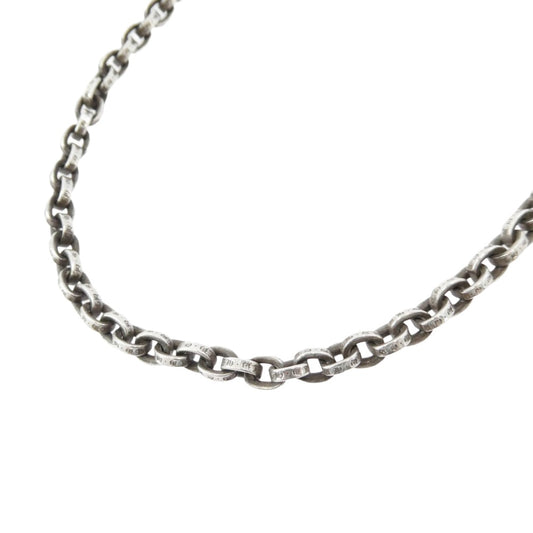 CHROME HEARTS クロムハーツ（原本無） PAPER CHAIN 18inch ペーパーチェーン 18インチ ネックレス シルバー系【中古】