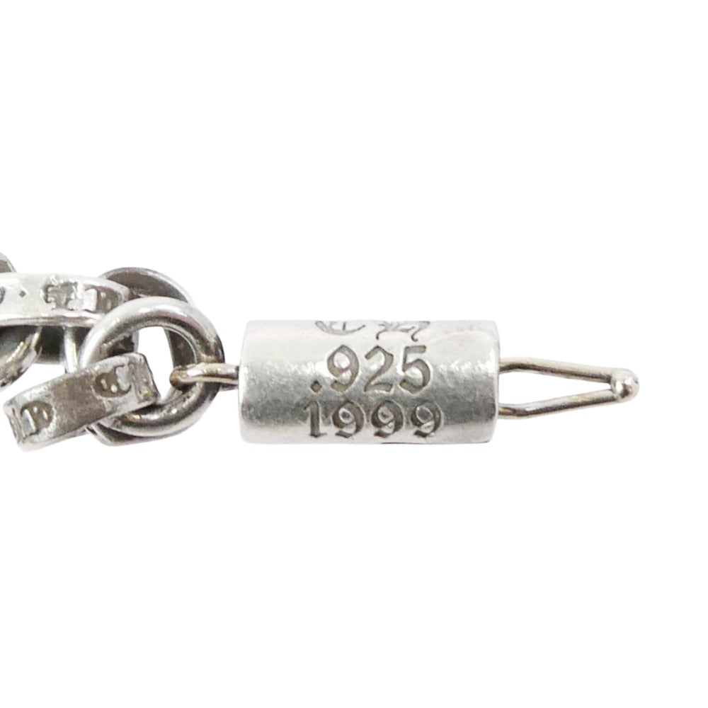 CHROME HEARTS クロムハーツ（原本無） PAPER CHAIN 18inch ペーパーチェーン 18インチ ネックレス シルバー系【中古】