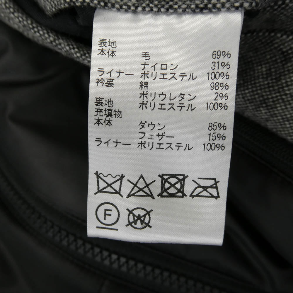 ダーバン ライナードッキング 2way ダウン コート グレー系 L LL【美品】【中古】