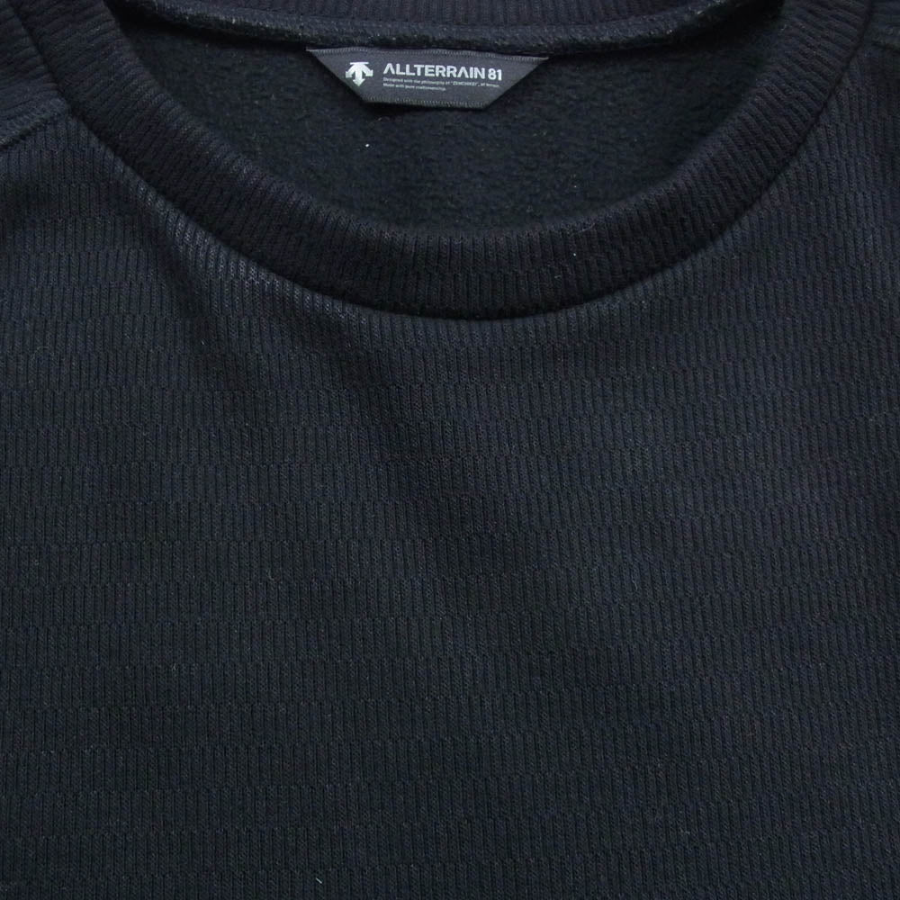 DESCENTE デサント DOMWGL28 ALLTERRAIN 81 長袖 Tシャツ ブラック系 US L【中古】