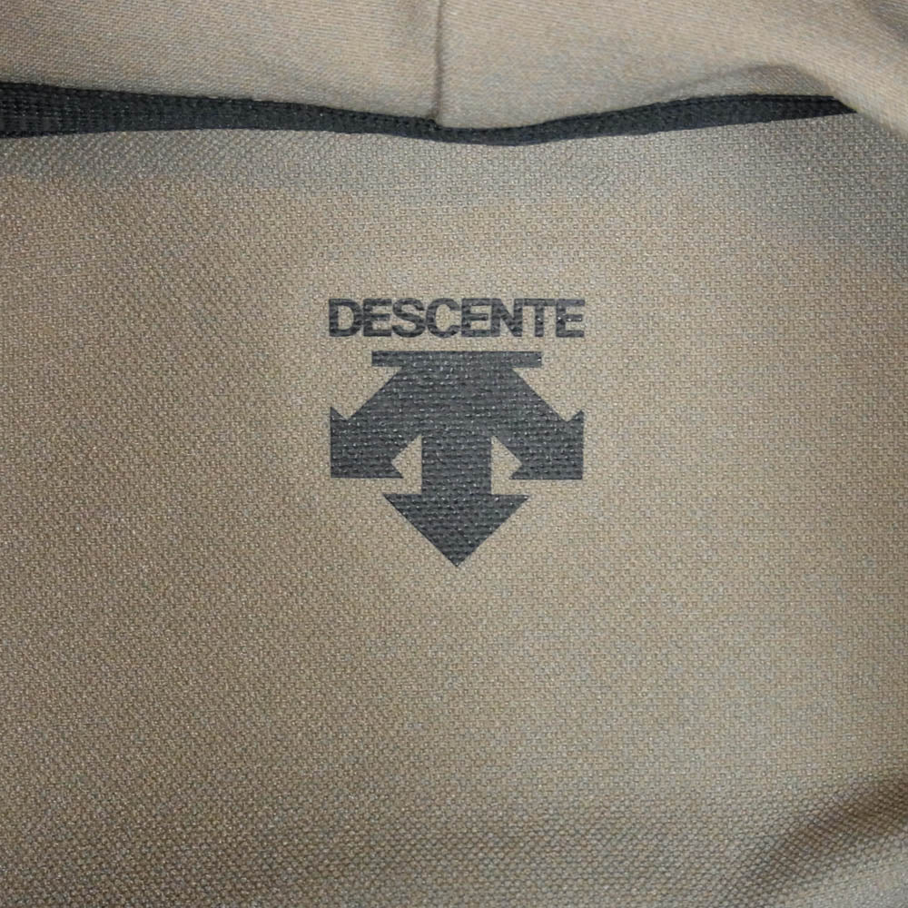 DESCENTE デサント DJMWGL12 ポリエステル トレーニング プルオーバー パーカー ベージュ系 L【中古】