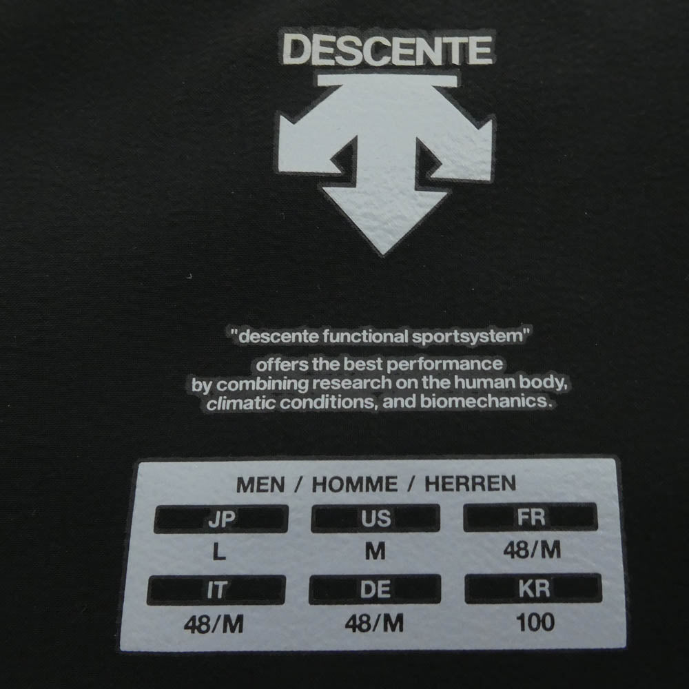 DESCENTE デサント DOMSGL07 VIVO GORE INFINIUM MIDDLER ミドラー ジャケット ブラック系 L【中古】