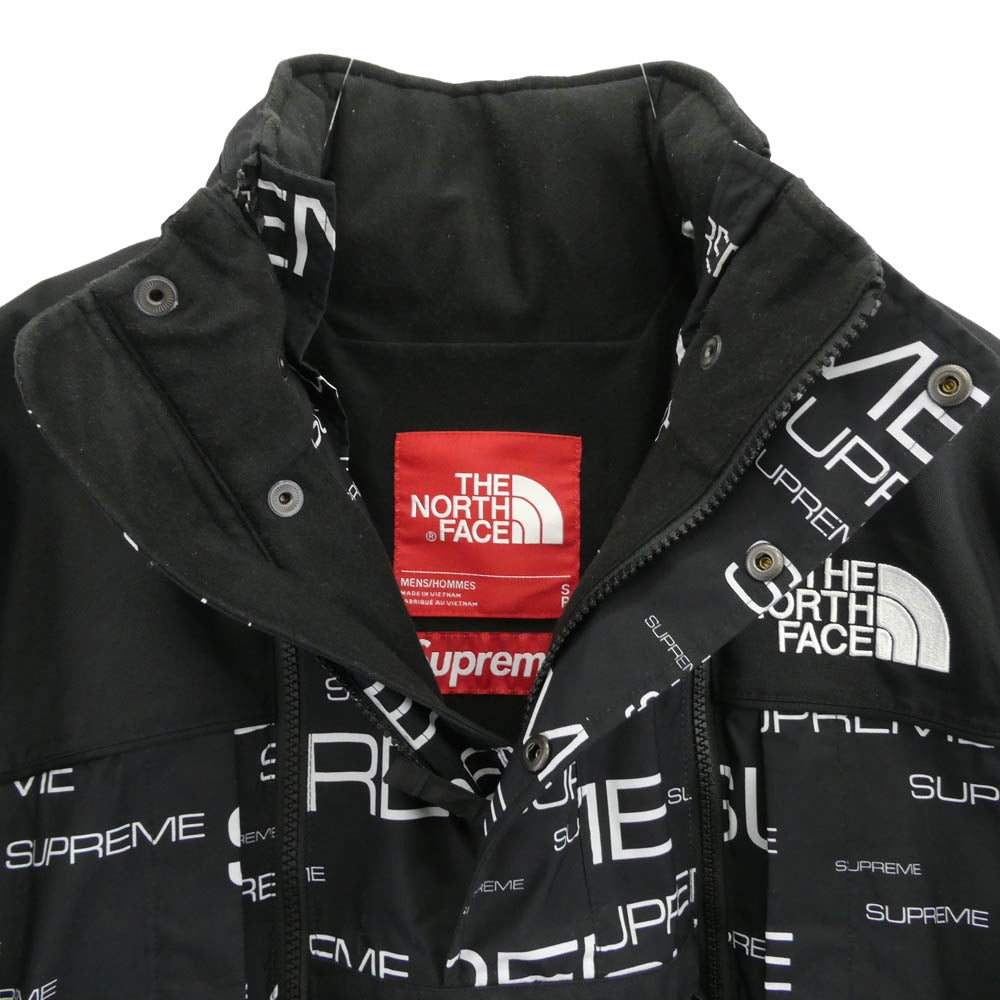 Supreme シュプリーム THE NORTH FACE ノースフェイス 21AW np521021 Steep Tech Jacket マウンテンパーカー ナイロン ジャケット ブラック系 S【中古】