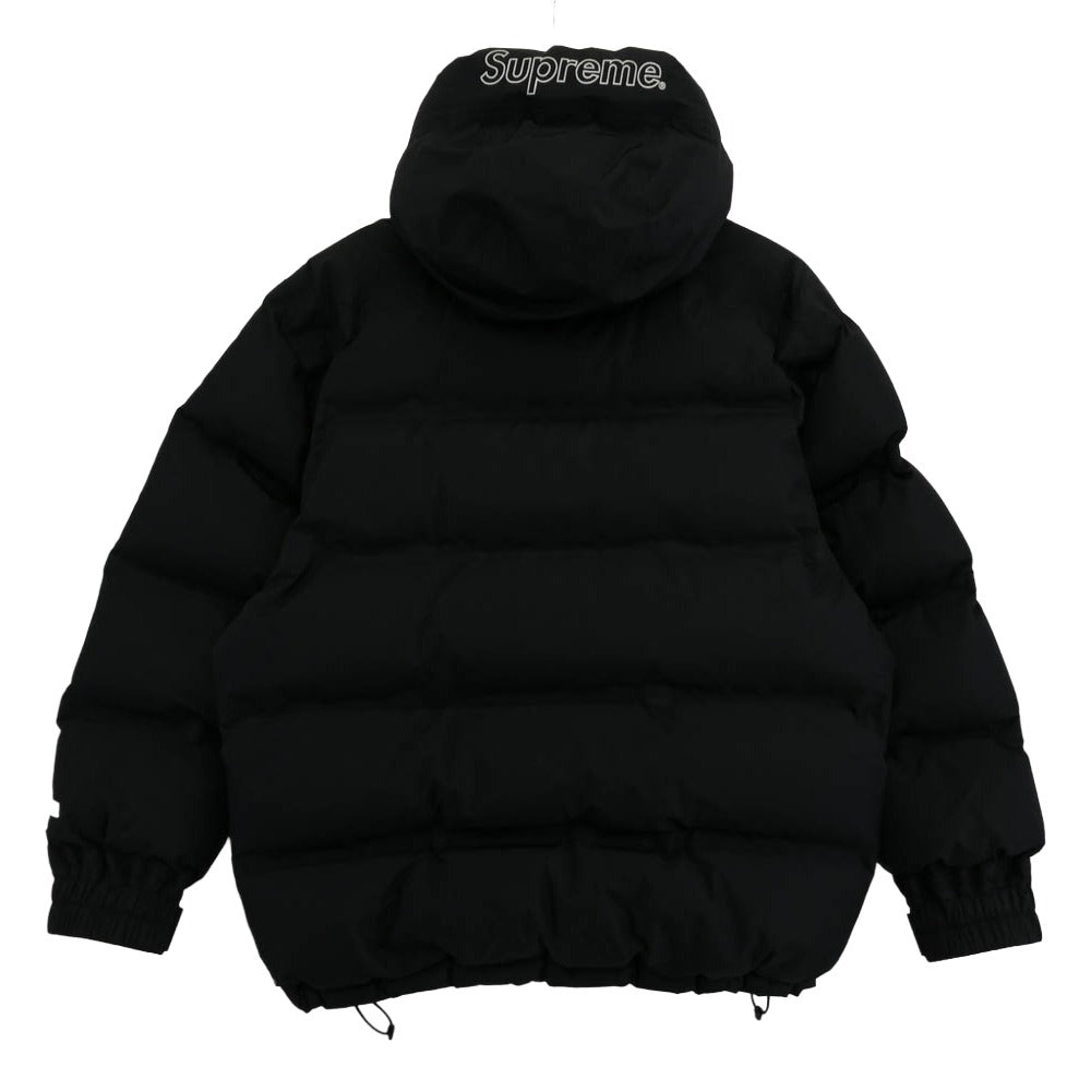 Supreme シュプリーム 19AW GORE-TEX 700-Fill Down Parka ゴアテックス フーデッド ダウンジャケット ブラック系 M【中古】