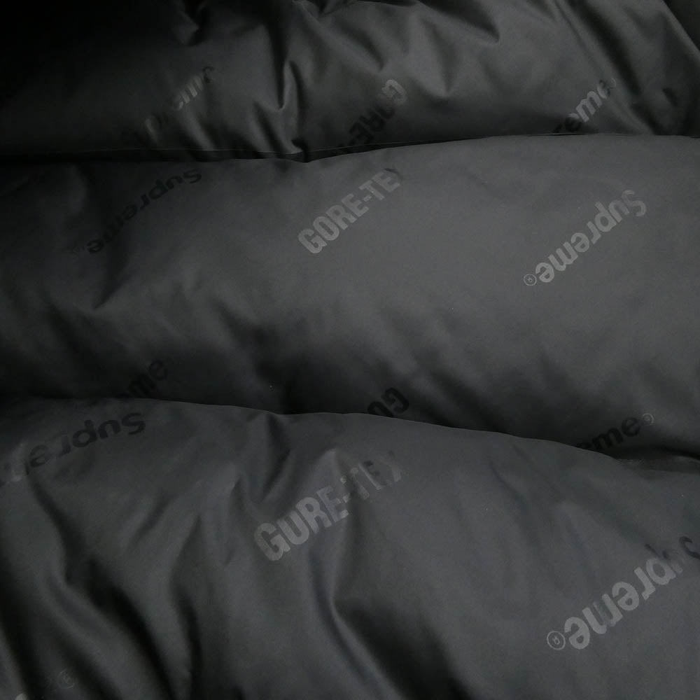 Supreme シュプリーム 19AW GORE-TEX 700-Fill Down Parka ゴアテックス フーデッド ダウンジャケット ブラック系 M【中古】
