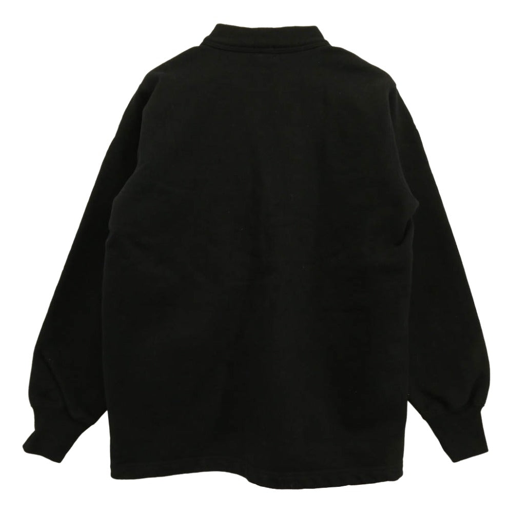 WHITESVILLE ホワイツビル WV69043 HEAVY SWEAT BUTTON CARDIGAN ヘビー スウェット カーディガン ブラック系 S【美品】【中古】