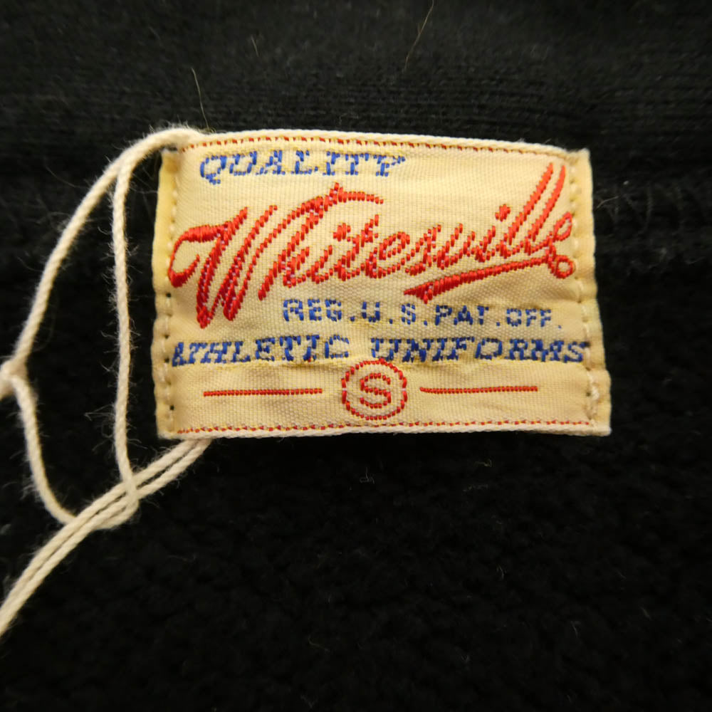 WHITESVILLE ホワイツビル WV69043 HEAVY SWEAT BUTTON CARDIGAN ヘビー スウェット カーディガン ブラック系 S【美品】【中古】
