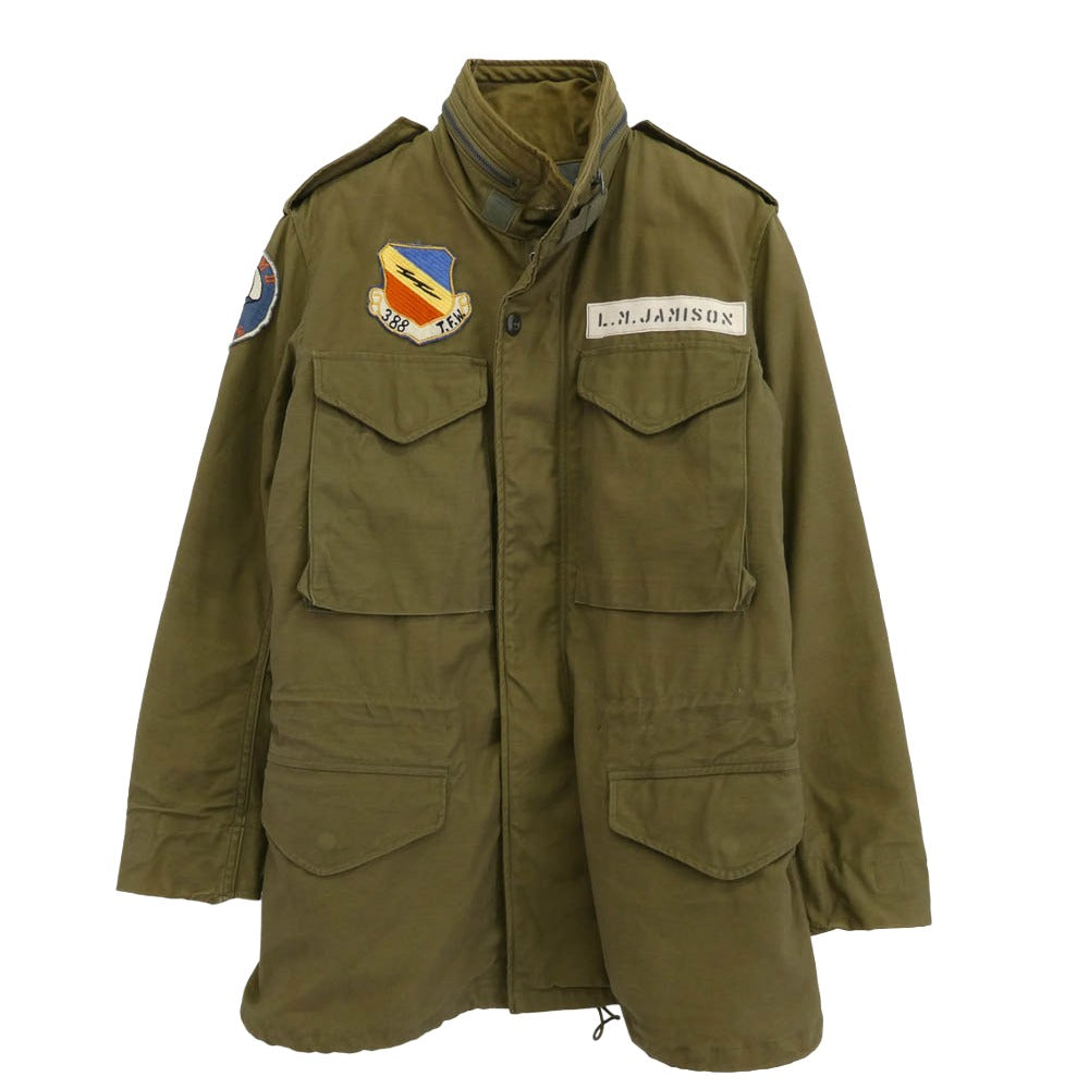 Buzz Rickson's バズリクソンズ BR11756 M-65 FIELD JACKET フィールド ミリタリー ジャケット モスグリーン系 XS【中古】