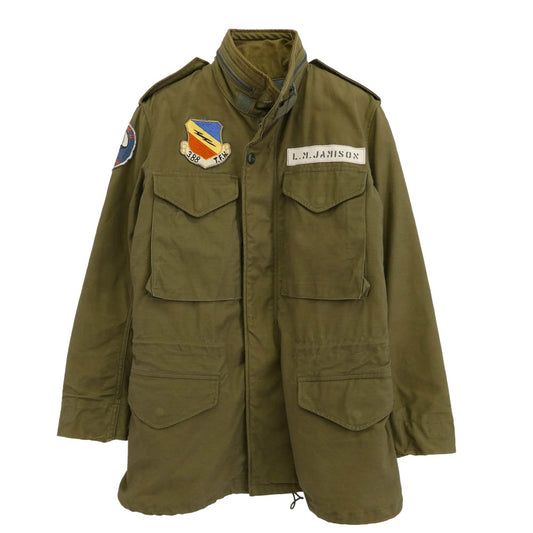 Buzz Rickson's バズリクソンズ BR11756 M-65 FIELD JACKET フィールド ミリタリー ジャケット モスグリーン系 XS【中古】
