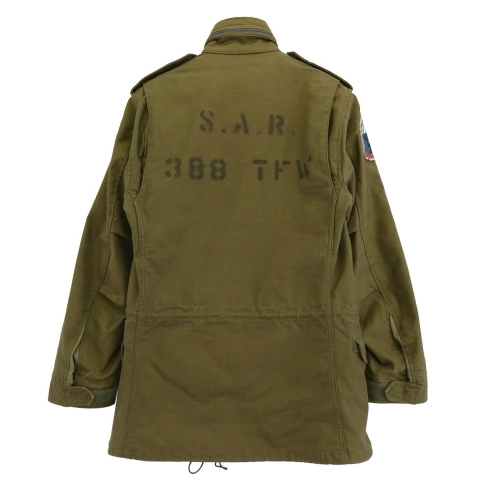 Buzz Rickson's バズリクソンズ BR11756 M-65 FIELD JACKET フィールド ミリタリー ジャケット モスグリーン系 XS【中古】