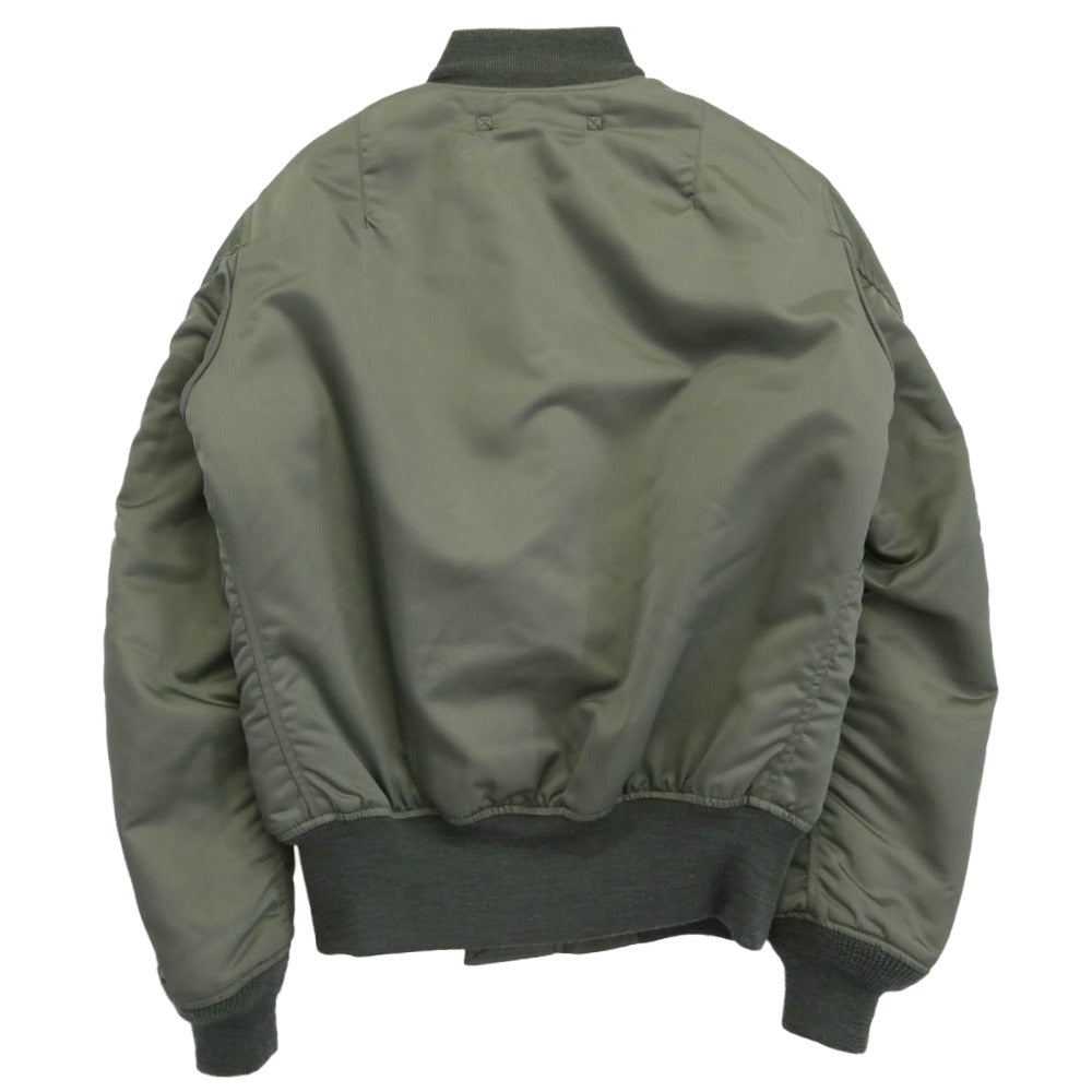 The REAL McCOY'S ザリアルマッコイズ MJ15115 TYPE MA-1 REAL McCOY MFG. CO. フライト ミリタリー ジャケット カーキ系 XS【中古】