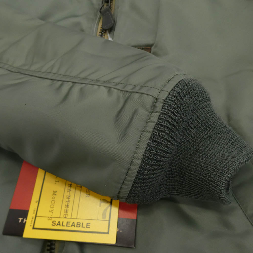 The REAL McCOY'S ザリアルマッコイズ MJ15115 TYPE MA-1 REAL McCOY MFG. CO. フライト ミリタリー ジャケット カーキ系 XS【中古】