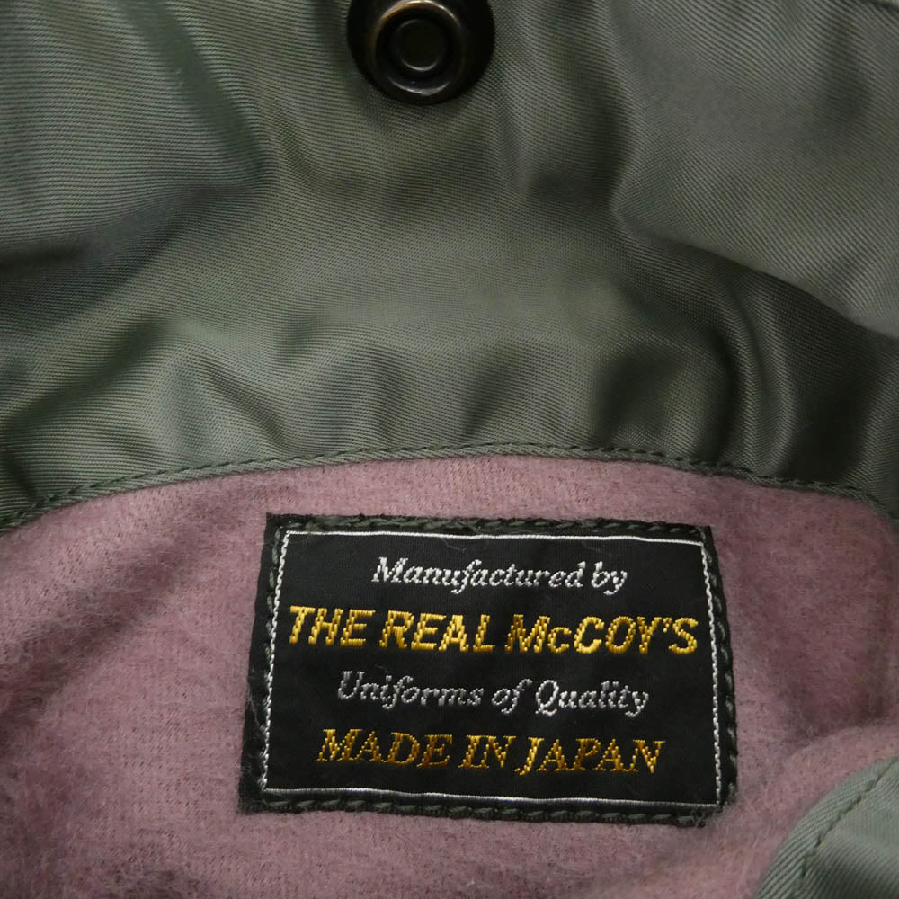 The REAL McCOY'S ザリアルマッコイズ MJ15115 TYPE MA-1 REAL McCOY MFG. CO. フライト ミリタリー ジャケット カーキ系 XS【中古】