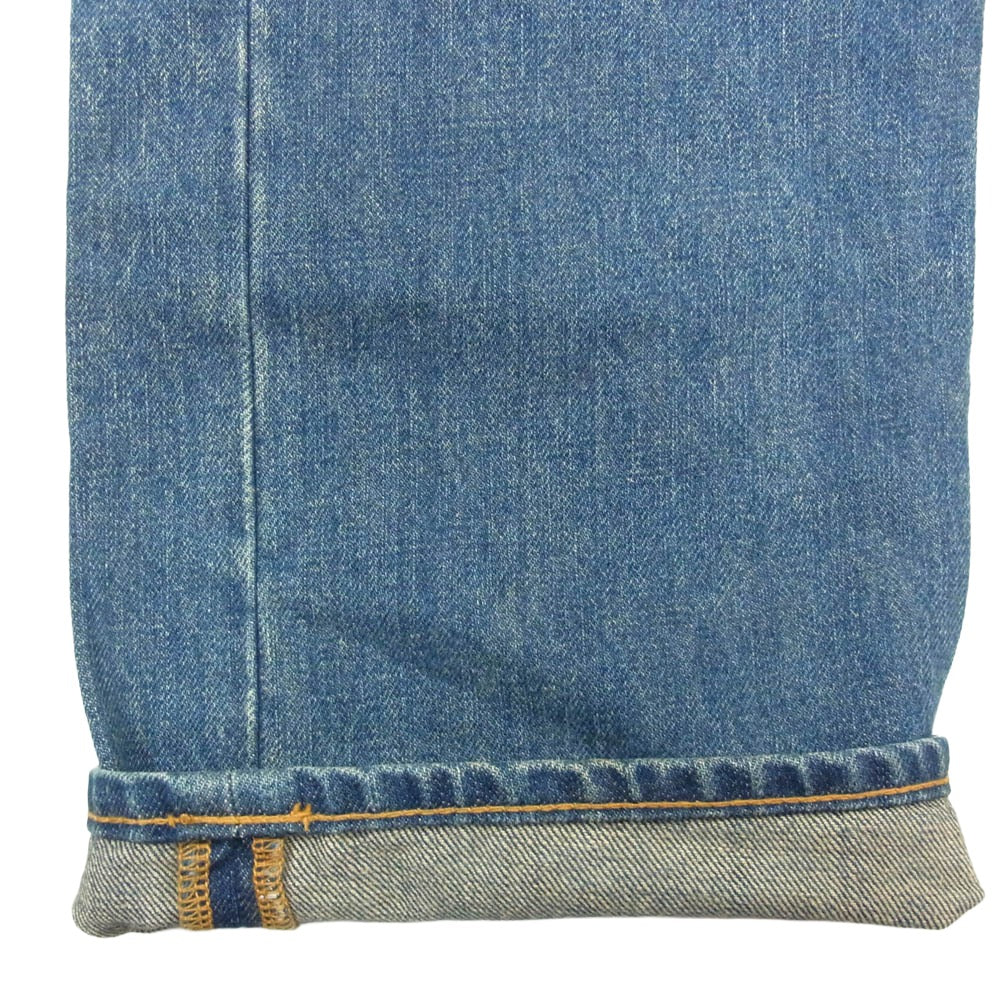 SOPHNET. ソフネット SOPH-45084 ボタンフライ 5ポケット デニム パンツ ジーンズ インディゴブルー系 M【中古】