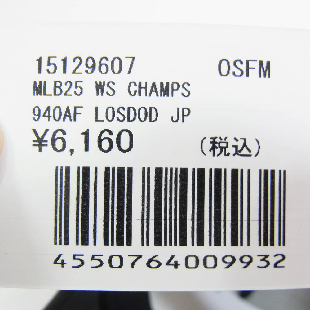 NEW ERA ニューエラ 2025 MLB World Series Champions Locker Room Cap ロサンゼルス・ドジャース 2025年 ワールドシリーズ チャンピオン ロッカールーム キャップ グレー系【新古品】【未使用】【中古】