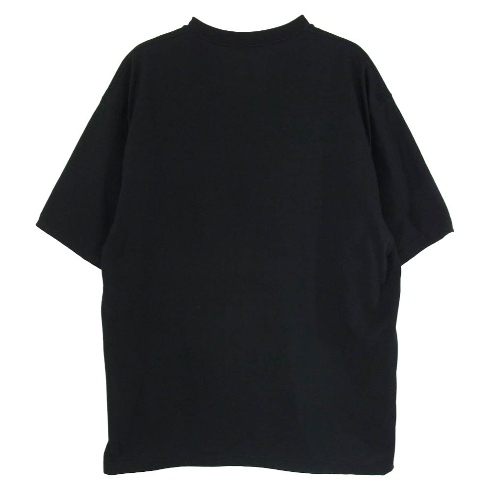 THE NORTH FACE ノースフェイス NT32445 SML BOX LOGO スクエアロゴ 胸ロゴ クルーネック 半袖 Tシャツ ブラック系 XXL【中古】