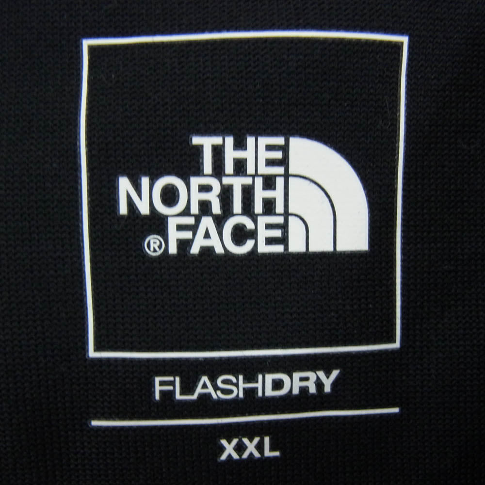 THE NORTH FACE ノースフェイス NT32445 SML BOX LOGO スクエアロゴ 胸ロゴ クルーネック 半袖 Tシャツ ブラック系 XXL【中古】