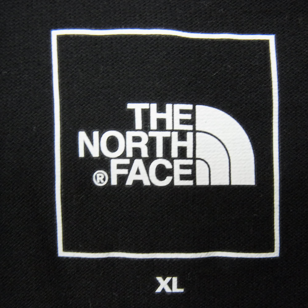 THE NORTH FACE ノースフェイス NT32434 胸ロゴプリント クルーネック 半袖 Tシャツ ブラック系 XL【中古】