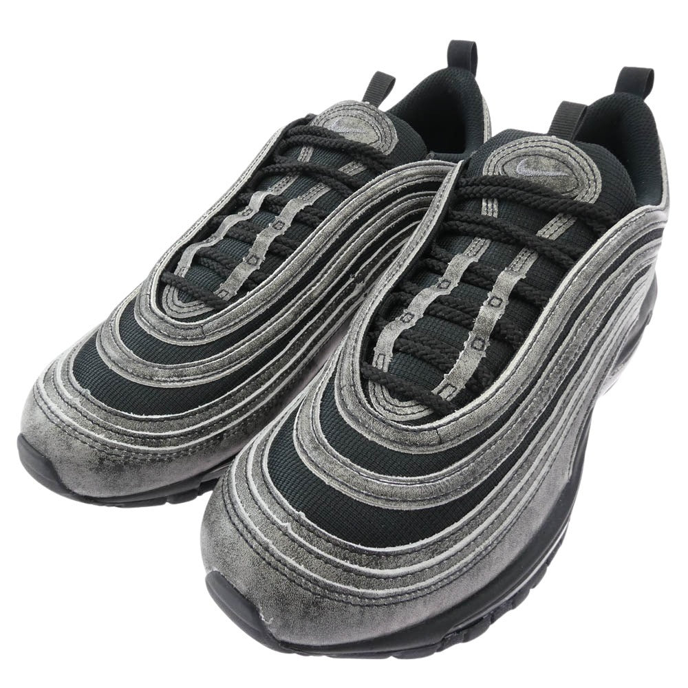 NIKE ナイキ COMME des GARCONS HOMME PLUS コムデギャルソンオムプリュス DX6932-002 AIR MAX 97 SP エアマックス ローカット スニーカー ブラック系 28.5cm【中古】