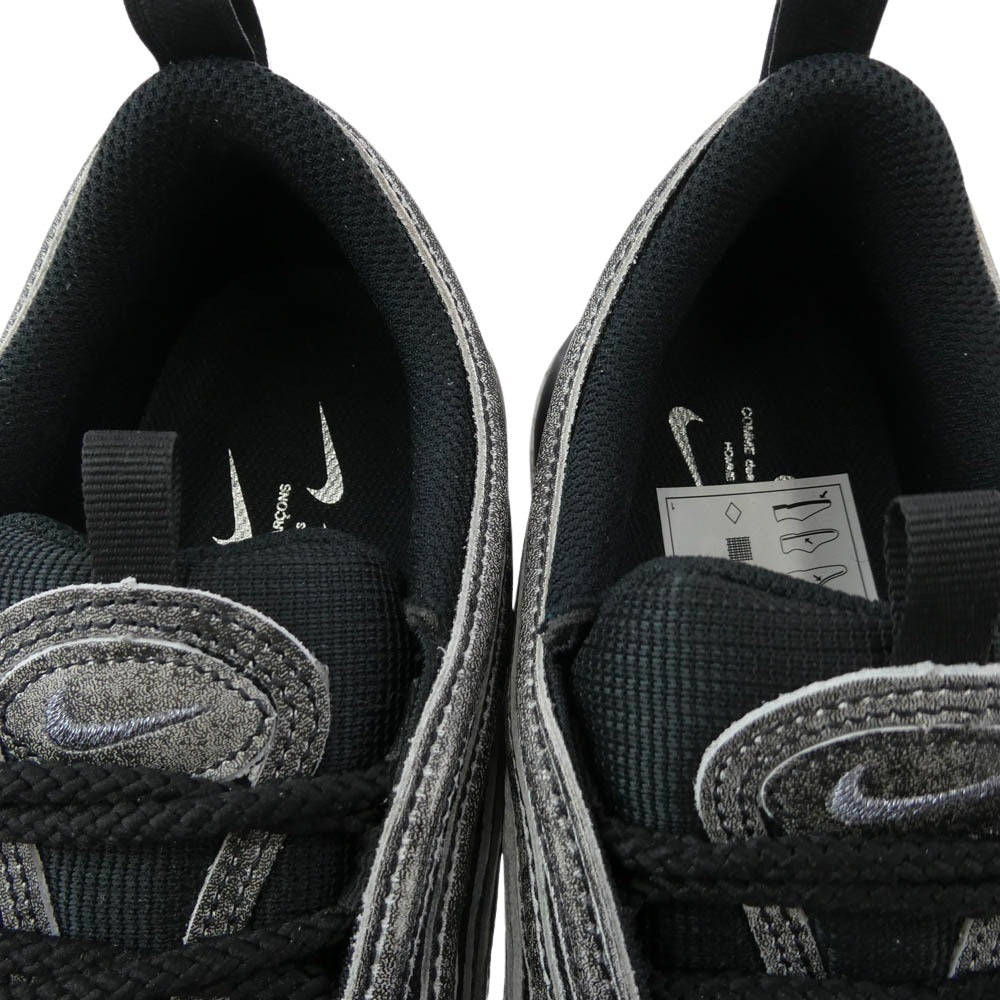 NIKE ナイキ COMME des GARCONS HOMME PLUS コムデギャルソンオムプリュス DX6932-002 AIR MAX 97 SP エアマックス ローカット スニーカー ブラック系 28.5cm【中古】