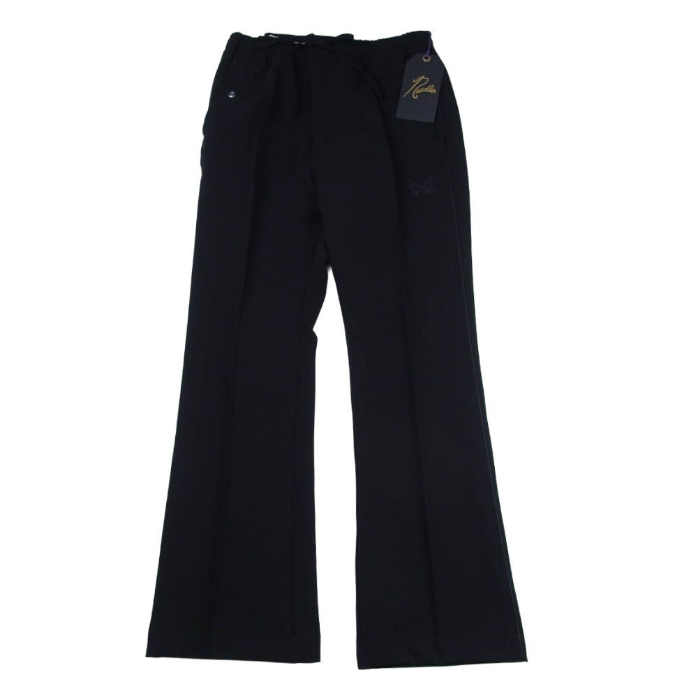 Needles ニードルス RW1596 別注 Piping Cowboy Pant PE PU Double Cloth パイピング カウボーイ ダブルクロス トラックパンツ ブラック系 S【美品】【中古】