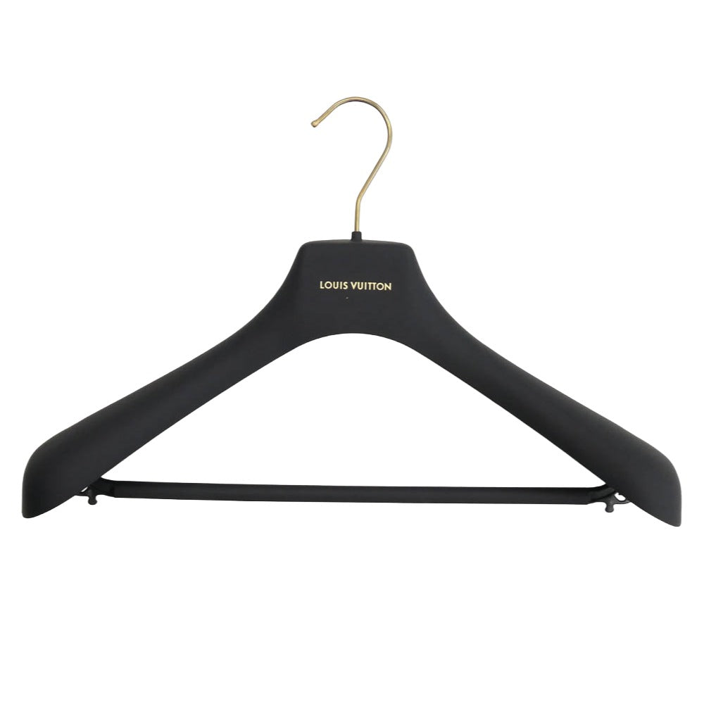 LOUIS VUITTON ルイ・ヴィトン 24SS HQA05W ファー フーデッド 中綿 ジップアップ モノグラムポケット ジャケット ブルゾン ブラック系 52【中古】