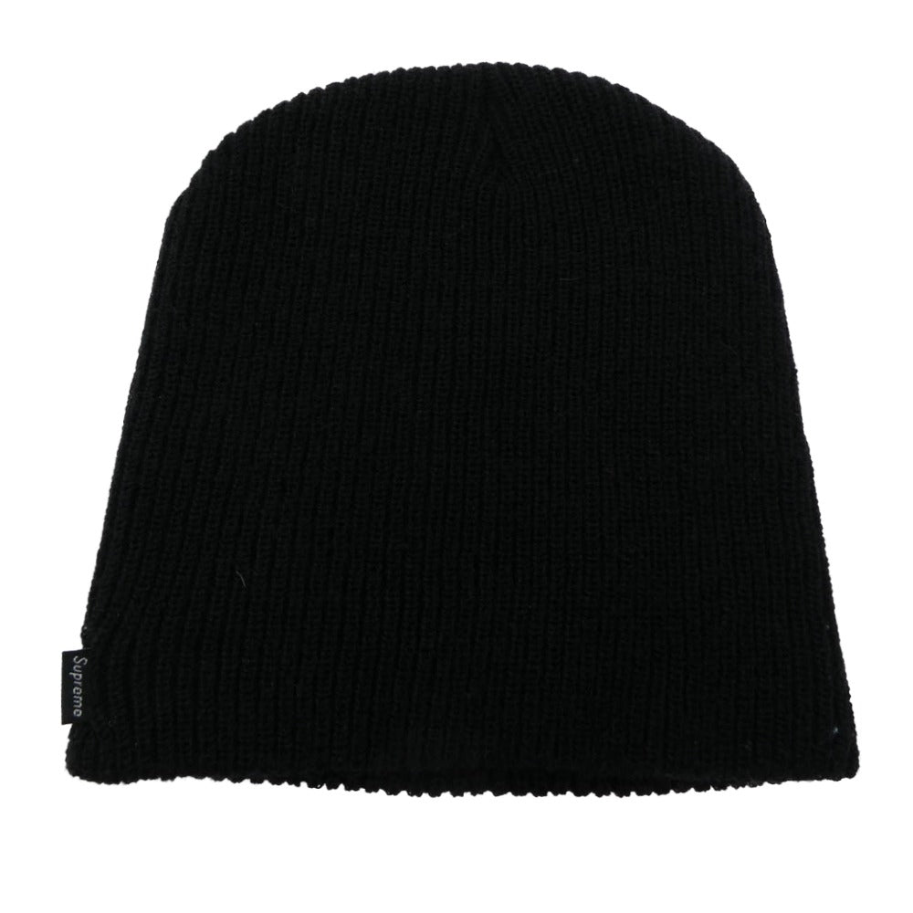 Supreme シュプリーム Basic Beanie ベーシック ビーニー ニット キャップ ブラック系【中古】