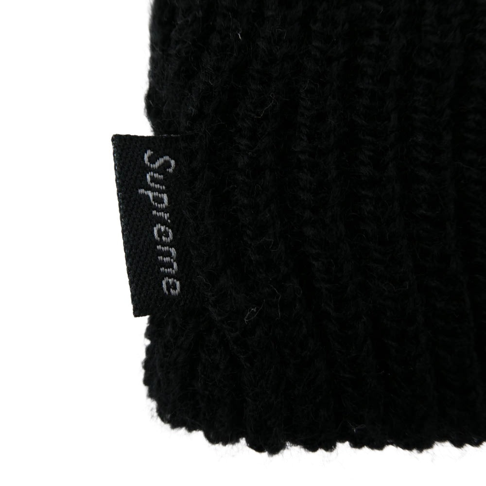Supreme シュプリーム Basic Beanie ベーシック ビーニー ニット キャップ ブラック系【中古】
