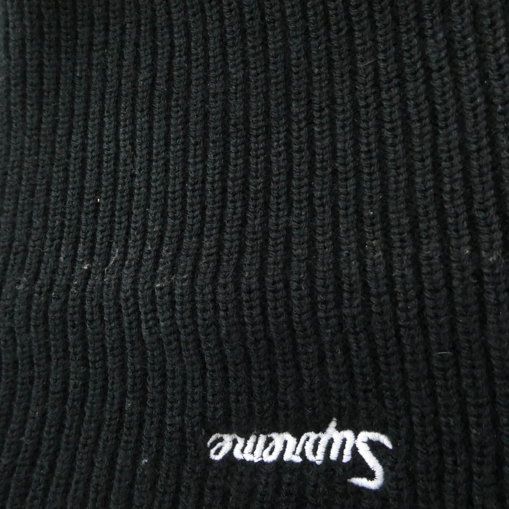 Supreme シュプリーム loose gauge beanie ルーズゲージ ビーニー ニット キャップ ワングラムタグ ブラック系【中古】