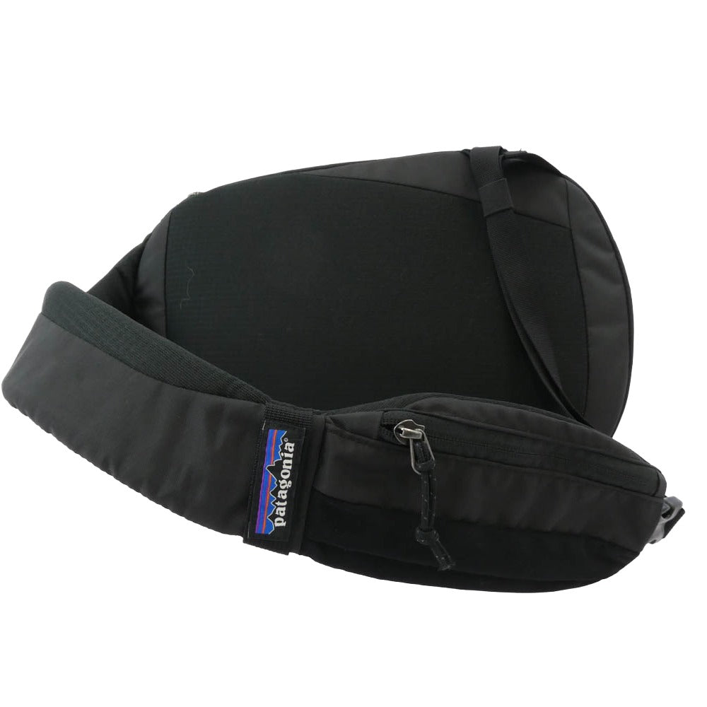 patagonia パタゴニア 22SS 48262 22年製 Atom Sling 8L アトム スリング ショルダーバッグ ブラック系【中古】