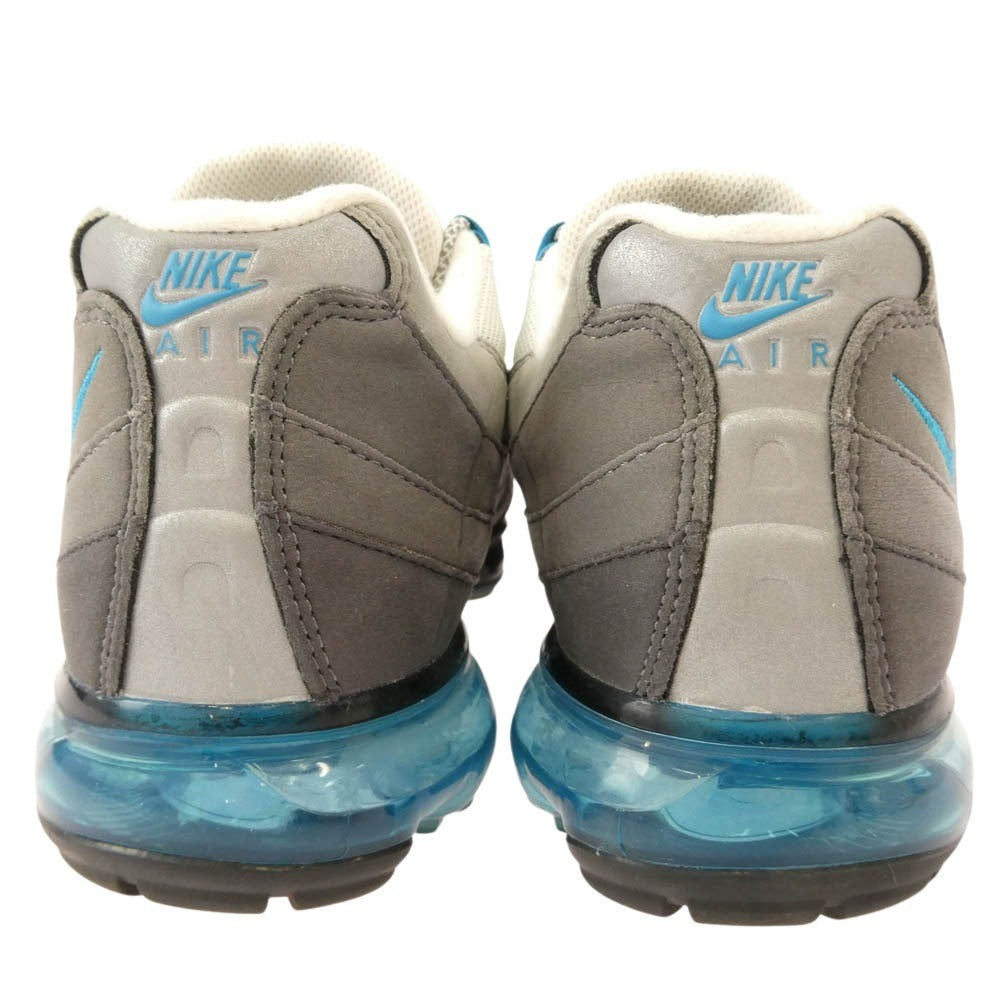 NIKE ナイキ AJ7292-002 AIR VAPORMAX 95 NEO TURQUOISE エアヴェイパーマックス95 ネオ ターコイズ スニーカー グレー系 ブルー系 28cm【中古】