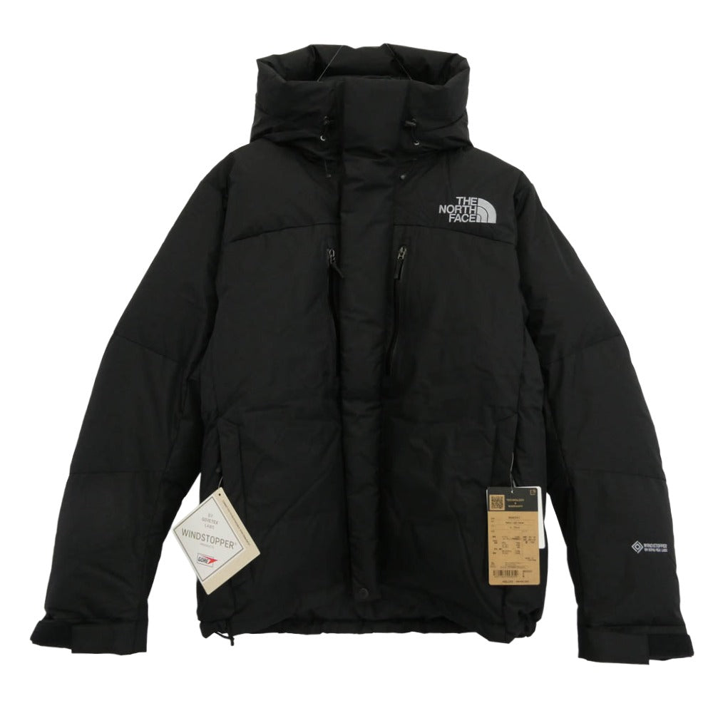 THE NORTH FACE ノースフェイス ND92551 バルトロ ライト ジャケット WINDSTOPPER ウィンドストッパー ダウンジャケット ブラック系 M【極上美品】【中古】
