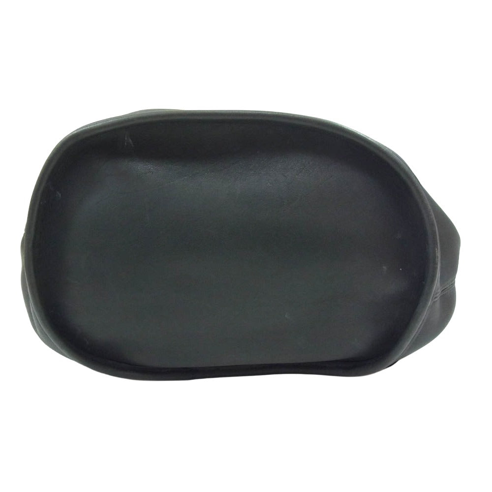 COACH コーチ usa製 オールド 9929 レザー ショルダー バッグ ブラック系【中古】