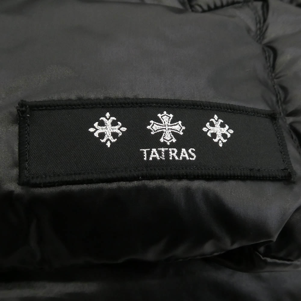 TATRAS タトラス MTA19A4564 POSEIDONE ダウン ベスト ブラック系 03【中古】