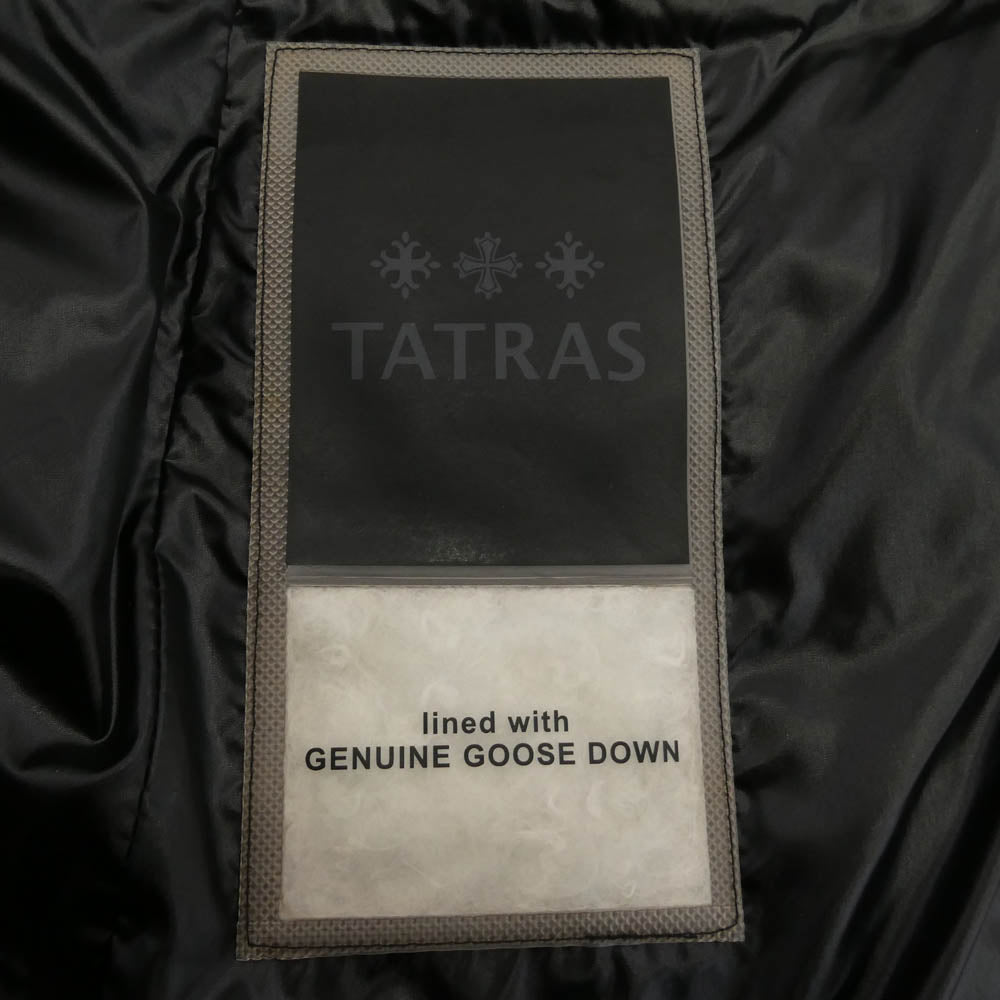 TATRAS タトラス MTA19A4564 POSEIDONE ダウン ベスト ブラック系 03【中古】