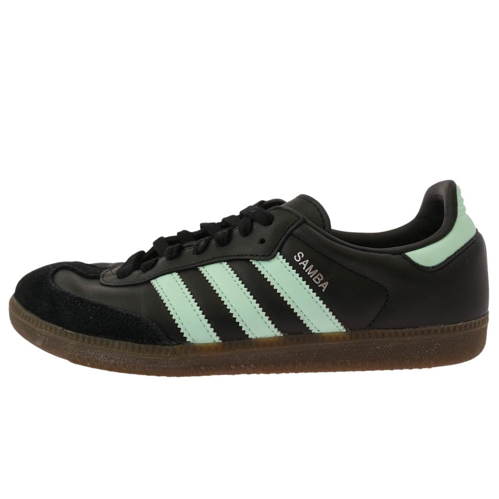 adidas アディダス Samba OG Clear Mint Pack サンバ クリア ミント パック ローカット スニーカー ブラック系 26.0cm【中古】