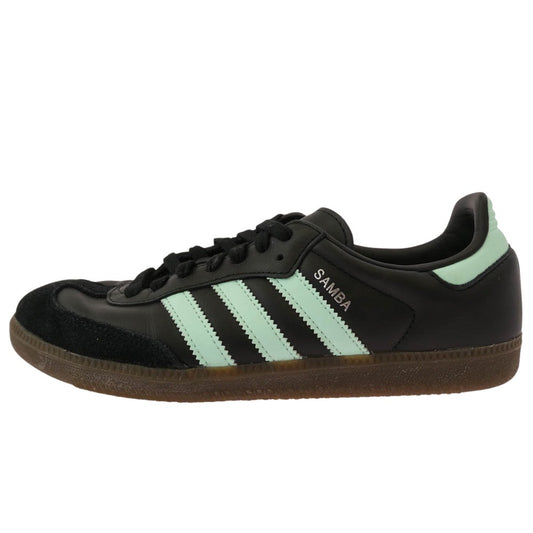 adidas アディダス Samba OG Clear Mint Pack サンバ クリア ミント パック ローカット スニーカー ブラック系 26.0cm【中古】