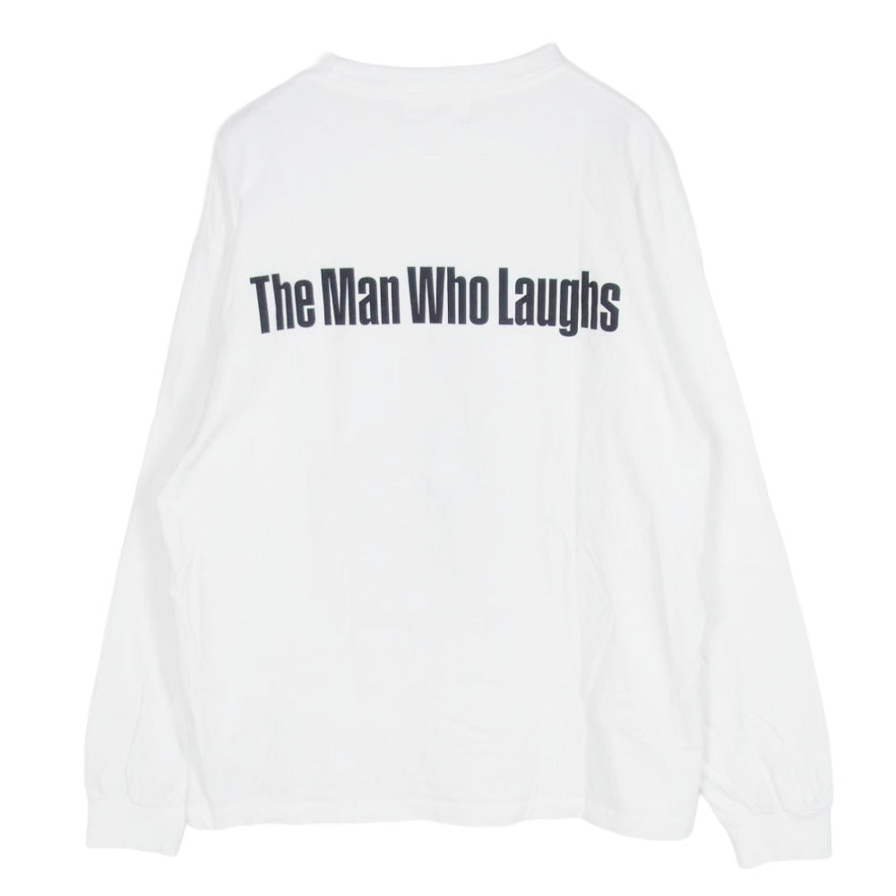 JOURNAL STANDARD ジャーナルスタンダード × Ken Shimura 志村けん 長袖 ロングスリーブ Tシャツ ホワイト系 M【中古】