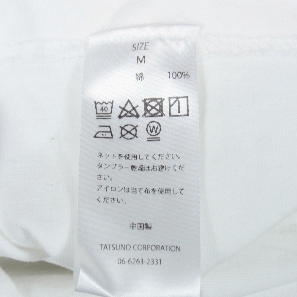 JOURNAL STANDARD ジャーナルスタンダード × Ken Shimura 志村けん 長袖 ロングスリーブ Tシャツ ホワイト系 M【中古】