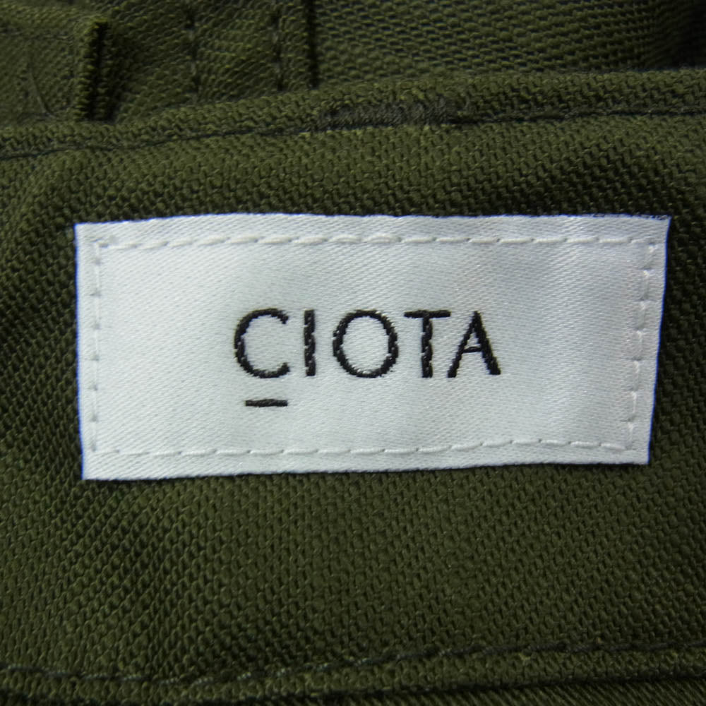 CICATA シカタ PTLM-165 BAKER PANTS ベイカー パンツ カーキ系 5【極上美品】【中古】