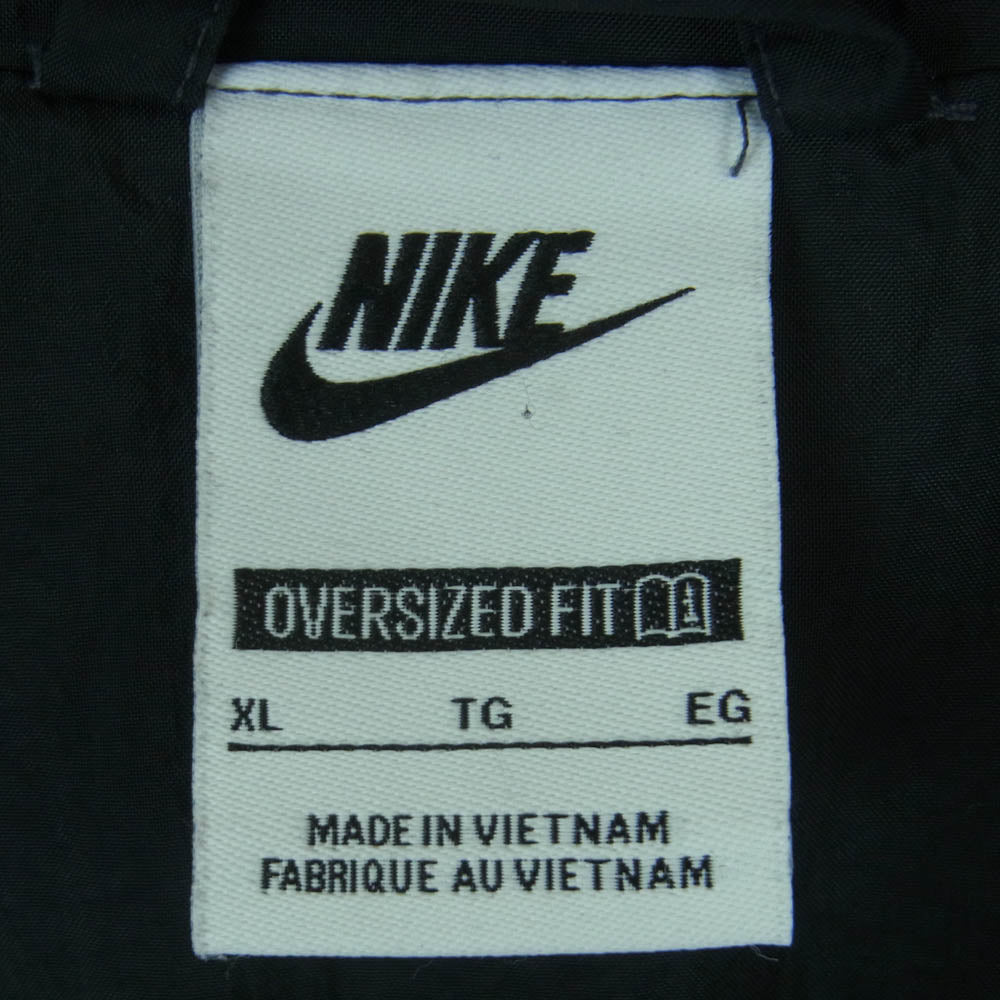 NIKE ナイキ HV6918-045 AS M NK CLUB WVN TRK JKT OS OP Ashen SLATE PHANTOM クラブ ウーヴン ナイロン トラック ジャケット ブラック系 XL【中古】