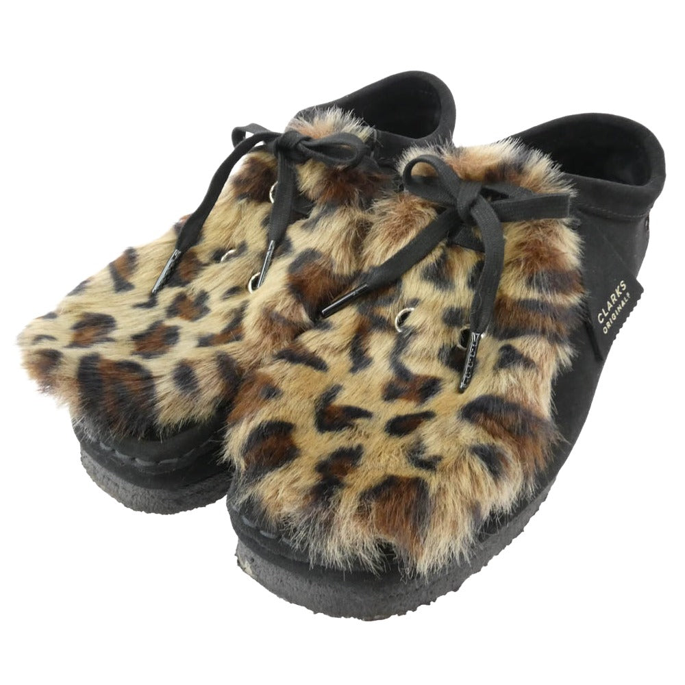 エクストララージ WALLABEE LEOPARD ワラビー レオパード シューズ ブラック系 ブラウン系 26.5cm【中古】